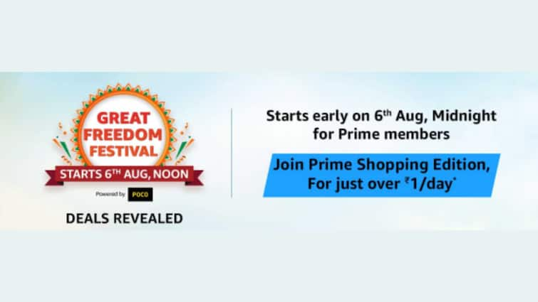 Amazon Great Freedom Festival Sale Deals Discounts Lucrative Prime Members Exclusive Early Deals Revealed Amazon Great Freedom Festival Sale: Prime Members Exclusive Early Deals Revealed, Check Out The Discounts