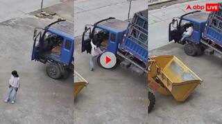 बिना ड्राइवर चलने लगा ट्रक तो लड़की ने हिम्मत दिखाकर ऐसे लगाया हैंड ब्रेक, वीडियो देख आप भी करेंगे तारीफ