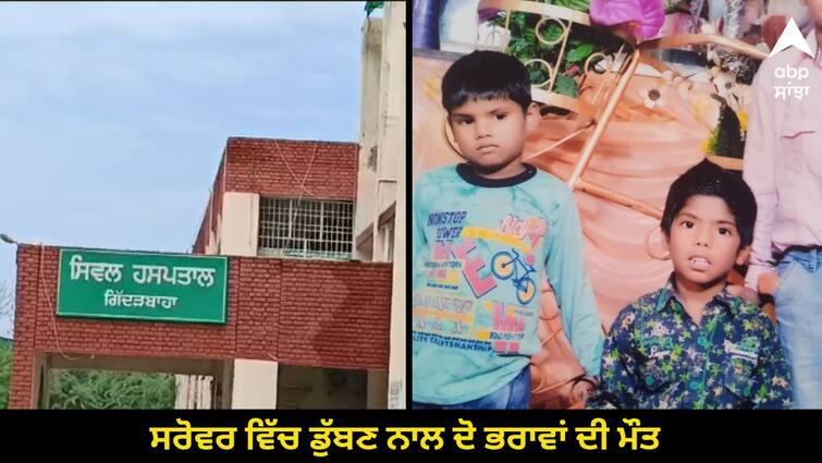 2 brothers died due to drowning in Gurughar sarowar in Sri Muktsar Sahib ਮੰਦਭਾਗੀ ਖ਼ਬਰ ! ਸ੍ਰੀ ਮੁਕਤਸਰ ਸਾਹਿਬ 'ਚ ਗੁਰੂਘਰ ਦੇ ਸਰੋਵਰ 'ਚ ਡੁੱਬਣ ਨਾਲ 2 ਭਰਾਵਾਂ ਦੀ ਮੌਤ, ਪਰਿਵਾਰ ਨੂੰ ਕਤਲ ਦਾ ਸ਼ੱਕ