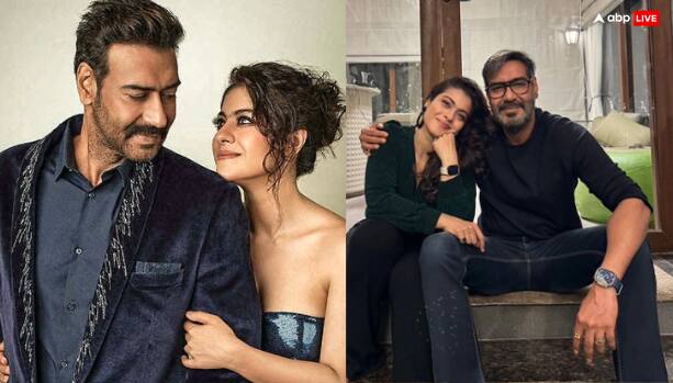 kajol birthday husband ajay devgn wish post shared romantic photo with wife captioned your love is infinite काजोल के बर्थडे पर पति अजय देवगन ने लुटाया प्यार, रोमांटिक फोटो शेयर कर बोले- 'आप ही हैं जो हमारी जिंदगी में खुशियां लाती हैं'