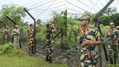 অগ্নিগর্ভ ওপার বাংলা, ইন্দো-বাংলাদেশ সীমান্ত পরিদর্শনে বিএসএফের ডিজি