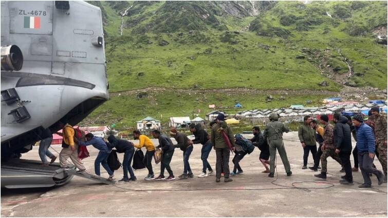 Kedarnath Cloudburst: IAF, SDRF Continue Rescue Ops In Uttarakhand, 94 People Rescued Today Kedarnath Cloudburst: IAF, SDRF Continue Rescue Ops In Uttarakhand, 94 People Rescued Today