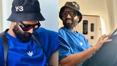 Vijay Deverakonda Photos : ஸ்டைலிஷ் உடையில் கூல் போஸ் கொடுக்கும் விஜய தேவரகொண்டா!