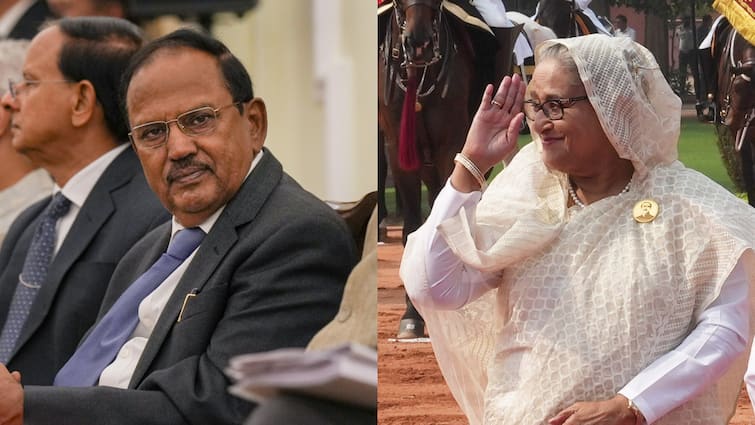 Bangladesh Government Crisis NSA Ajit Doval made Sheikh Hasina exit plan Pakistan Fawad Chaudhry angry over Meeting Bangladesh Government Crisis: शेख हसीना के लिए NSA डोभाल ने बनाया एग्जिट प्लान, बौखलाया पाकिस्तान! जानें क्या कहा