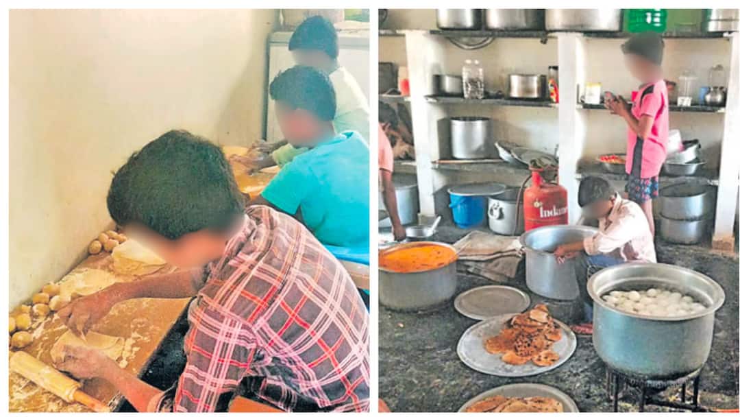 Students have been Cooking for them at the Yerragondapalem ST residential School hostel in the Prakasam District Andhra Pradesh: యర్రగొండపాలెం గురుకుల విద్యాలయంలో దారుణం- విద్యార్థులతో వంట చేపిస్తున్న సిబ్బంది