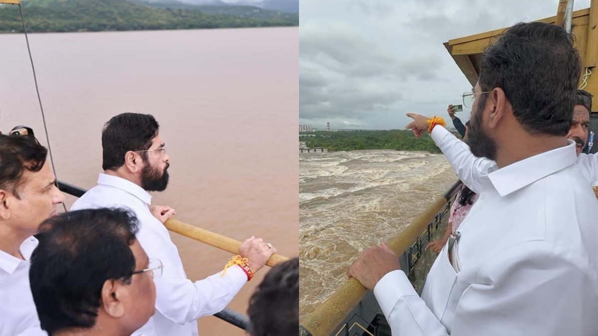 सीएम शिंदे ने पुणे में बाढ़ प्रभावित इलाके का किया दौरा, राहत कार्यों का लिया जायजा