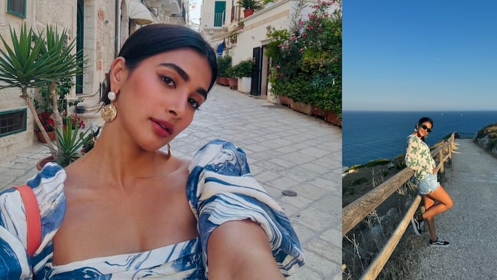 Pooja Hegde Latest Photos : పూజా హెగ్డే ప్రస్తుతం తన పర్సనల్ స్పేస్​ని బాగా ఎంజాయ్ చేస్తుంది. తాజాగా ఇటలీకి ట్రిప్​కి వెళ్లి అక్కడి ఫోటోలను ఇన్​స్టాలో షేర్ చేసింది.