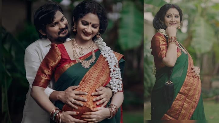 Jabardasth Rakesh and Sujatha Pregnancy Photos : జబర్దస్త్ రాకింగ్ రాకేశ్.. భార్య జోర్దార్ సుజాత. వీరికి టీవి ఇండస్ట్రీలో మంచి గుర్తింపు ఉంది. తాజాగా వీరు తమ ప్రెగ్నెన్సీ ఫోటోషూట్​ని షేర్ చేశారు.