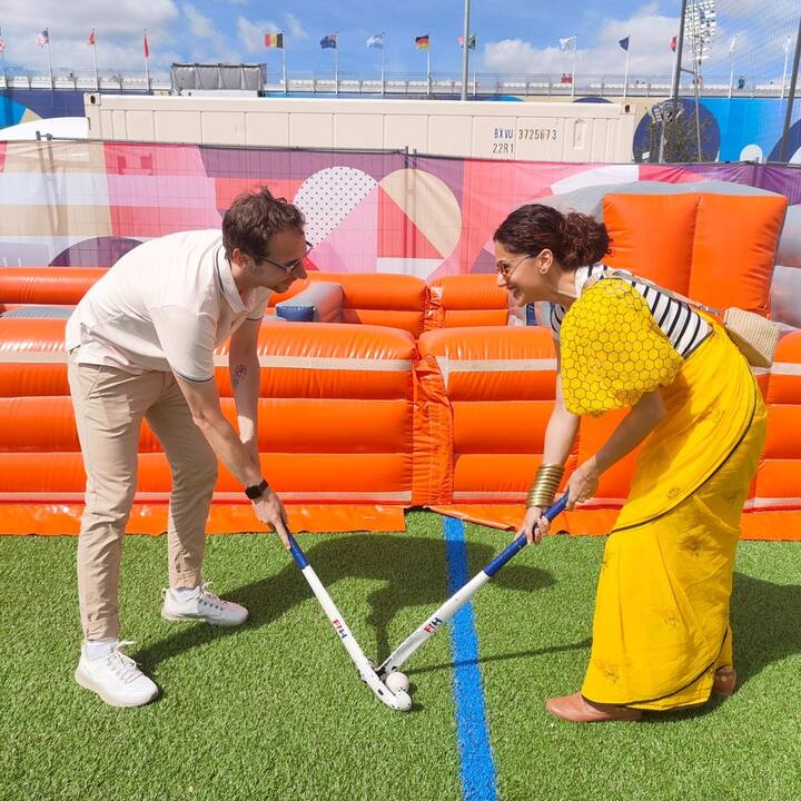 तापसी और मैथियस ने एक दशक लंबे रिश्ते के बाद मार्च में उदयपुर में शादी कर ली।