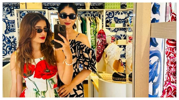 Actress Raveena Tandon and her daughter, Rasha Thadani, are currently enjoying a picturesque getaway in Spain.