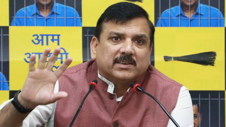 AAP Leader Sanjay Singh Says Respectfully disagree with Supreme Court decision on LG right to appoint MCD aldermen सुप्रीम कोर्ट से लगा AAP को झटका तो संजय सिंह बोले- 'असहमत, एक चुनी हुई सरकार को...'