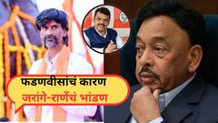 तुम्ही फडणवीसांची सुपारी घेतली, मला धमकी देऊ नका नाहीतर...जरांगेंचा नारायण राणेंना निर्वाणीचा इशारा