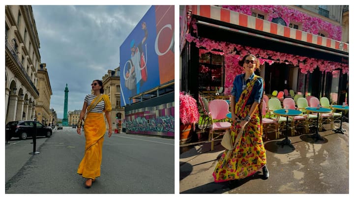 Taapsee Pannu is redefining fashion with her stunning saree looks, channeling her character Rani from 'Phir Aayi Hasseen Dillruba' in the most extraordinary ways.