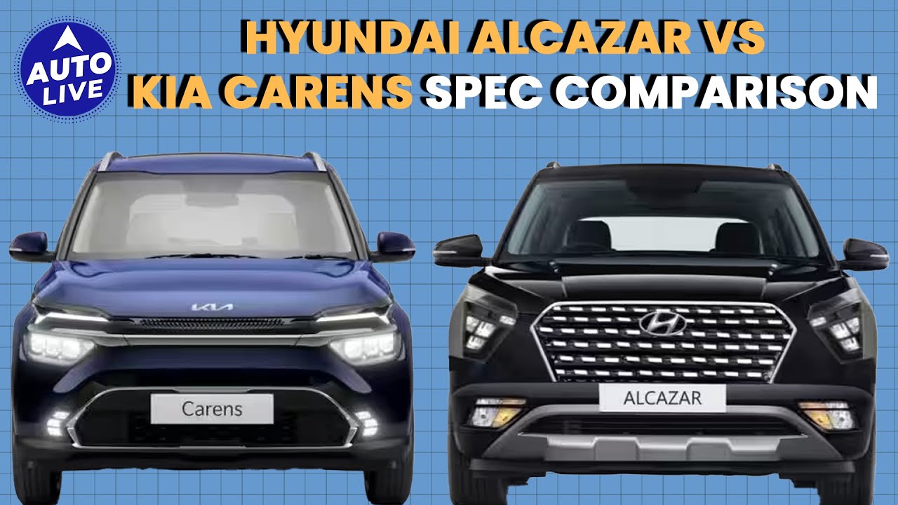 Hyundai Alcazar vs Kia Carens | Auto Live