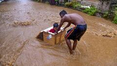 जोधपुर के लोहावट में भारी बारिश से चारों ओर पानी ही पानी, पुलिस थाना सहित 300 घर प्रभावित