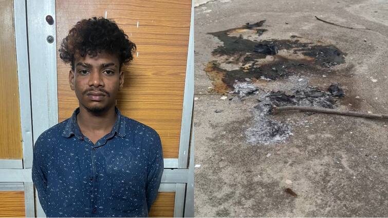 The person who threw petrol bomb at Edappadi police station was arrested. Petrol Bomb Attack: எடப்பாடி காவல்நிலையத்தில் பெட்ரோல் குண்டு வீசிய நபர் அதிரடி கைது.