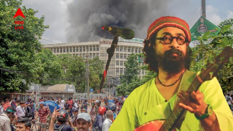 Bangladesh News Folk band joler gaan singer Rahul Ananda House Attacked Instruments burnt Arnob Reacts Entertainment News Bangladesh News: 'হ্যাঁ, আমাদের সকলের প্রিয় বাড়িটি আর নেই', 'জলের গান' ব্যান্ডের পোস্টে সিলমোহর, গায়ক রাহুল আনন্দের বাড়ি পুড়ে ছাই