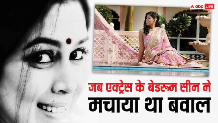 bade ache lagte hain fame sakshi tanwar kissing scene with ram kapoor actress was brutally trolled जब छोटे पर्दे की इस संस्कारी बहू के एक सीन से मचा था बवाल, 17 मिनट तक दिया था बेडरूम सीन