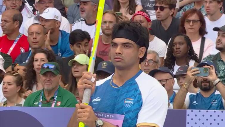 Neeraj Chopra Qualifies For Paris Olympics 2024 Javelin Final With Season-Best Throw Of 89.34m - WATCH