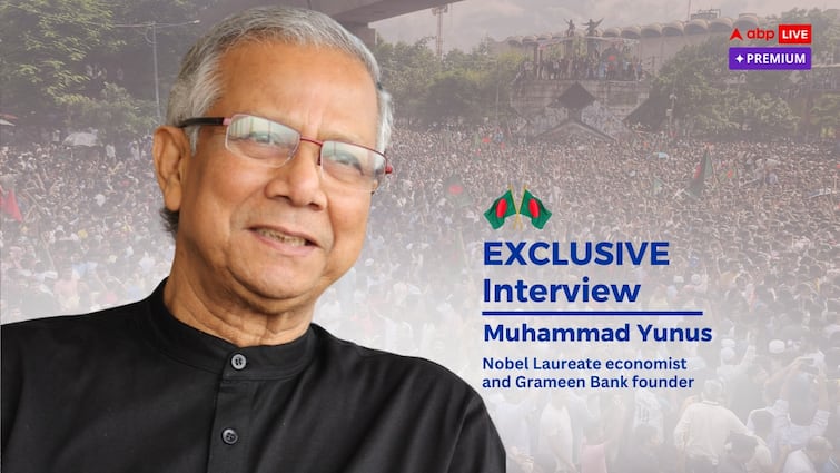 Exclusive Muhammad Yunus Interview Bangladesh Needs India Support New Delhi Should Change Policy Sheikh Hasina resignation abpp Exclusive | Bangladesh Needs India’s Support, New Delhi Should Change Its Policy: Muhammad Yunus