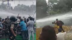 इंदौर निगम फर्जी बिल घोटाले के खिलाफ कांग्रेस का जंगी प्रदर्शन, पुलिस ने कार्यकर्ताओं को खदेड़ा