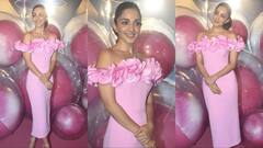Kiara Advani Pics: पिंक बॉडीकोन ड्रेस में बार्बी डॉल बनकर इवेंट में पहुंचीं कियारा आडवाणी, लुक्स देख दीवाने हुए फैंस