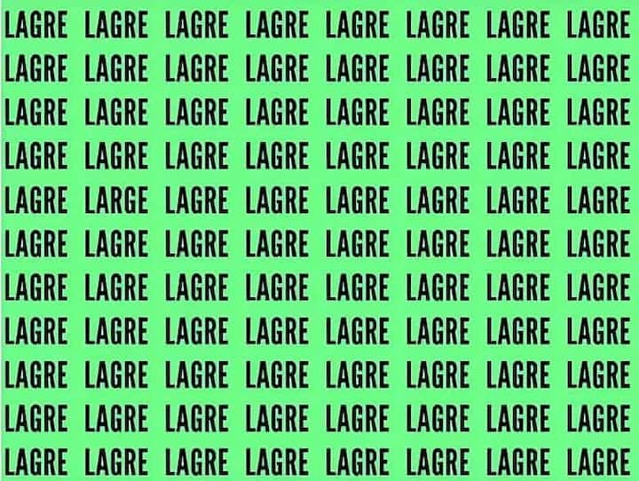 क्या आपने सही शब्द पहचाना? जल्दी करें समय निकल रहा है. आप में से कितने लोग तस्वीर में सही शब्द खोज पाए?