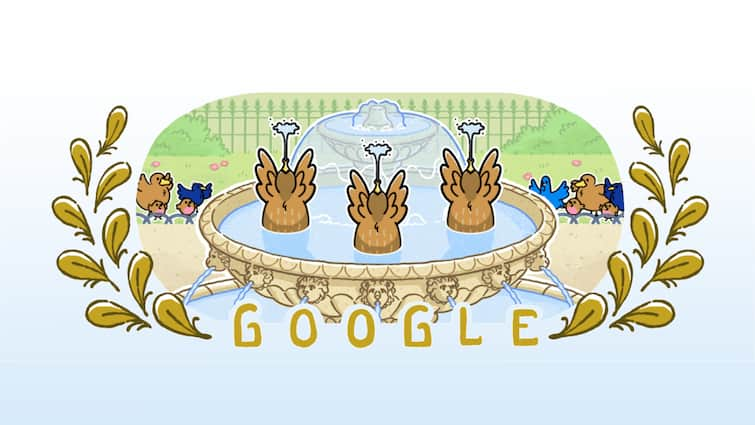 Paris Games 2024 Artistic Swimming (Day 2) Olympics Google Doodle Schedule Today Team Gold Paris Games - Artistic Swimming (Day 2) Gets A Refreshed Google Doodle That's Classy & Cute At The Same Time. Check It Out