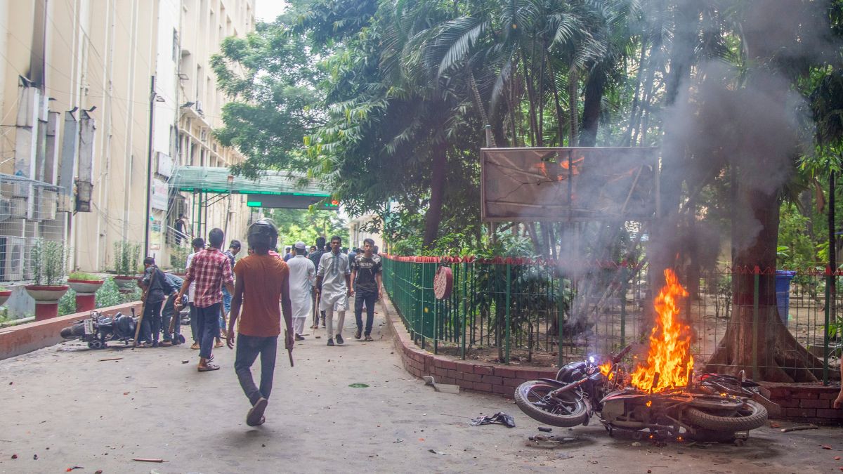 Over 24 People Burnt Alive In Bangladesh After Mob Set Fire To Hotel Owned  By Awami League Leader