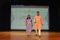 Photos: वोकल फॉर लोकल! नेशनल हैंडलूम डे पर जोधपुर NIFT में रैम्प वॉक, स्टूडेंट्स ने मोहा मन