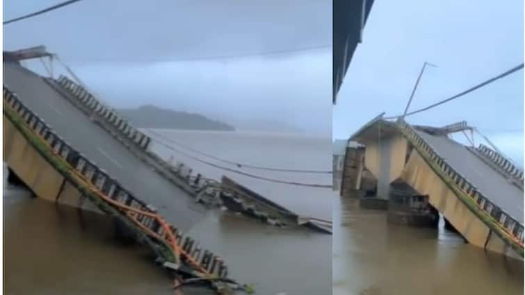 Kali River Bridge Collapse Karnataka Old Karwar Lorry Driver Who Fell In Rescued Karnataka: Old Kali River Bridge Collapses In Karwar, Lorry Driver Who Fell In Rescued