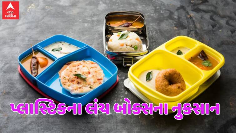 Lifestyle Should young children be fed in plastic tiffin or not Somewhere even you do not make this mistake Plastic Tiffin: પ્લાસ્ટિક ટિફિનમાં નાના બાળકોને જમવાનું આપવું જોઈએ કે નહીં? ક્યાંક તમે પણ નથી કરતા ને આ ભૂલ