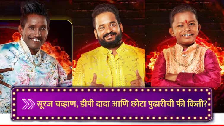 Bigg Boss Marathi 5 Contestant Salary Suraj Chavan Dhananjay Powar Ghanshyam Darode Fees Marathi news Bigg Boss Marathi 5 : बिग बॉस मराठीसाठी गुलीगत सूरज चव्हाणला किती मानधन? धनंजय दादा आणि छोटा पुढारीची फी किती?