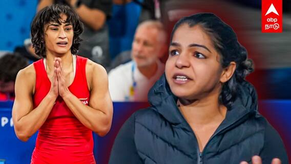 Vinesh Phogat disqualified |’’என் தோழியின் நிலைமைநினைச்சு கூட பாக்கமுடியல!’’ - சாக்‌ஷி