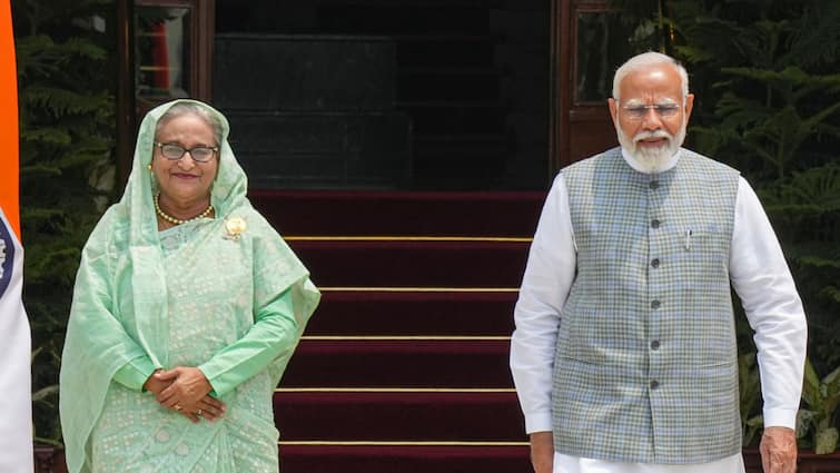 india denies bangladesh sheikh hasina extradition mea clarifies શેખ હસીનાને પાછા બાંગ્લાદેશ મોકલશે ભારત? વિદેશ મંત્રાલયે કરી દીધું સ્પષ્ટ