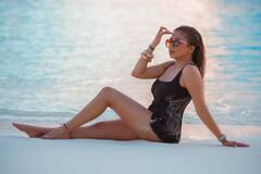 Tina Dutta Photo: દરિયા કિનારે એક્ટ્રેસ ટીના દત્તાએ આપ્યા ગ્લેમરસ પોઝ,જુઓ તસવીરો