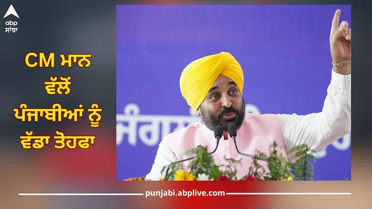 A big gift to people of Punjab from CM Mann, special counter will be opened for Punjabis at Delhi Airport Punjab News: CM ਮਾਨ ਵੱਲੋਂ ਪੰਜਾਬ ਦੇ ਲੋਕਾਂ ਨੂੰ ਵੱਡਾ ਤੋਹਫਾ, ਦਿੱਲੀ ਏਅਰਪੋਰਟ 'ਤੇ ਪੰਜਾਬੀਆਂ ਲਈ ਖੁੱਲ੍ਹੇਗਾ ਵਿਸ਼ੇਸ਼ ਕਾਊਂਟਰ