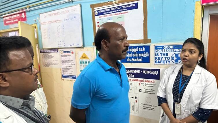 Tamil Nadu Health Minister Ma Subramaniam Makes Surprise Visit To Paramakudi Govt Hospital Transfers Dean For 'Negligence' TN Health Minister Makes Surprise Visit To Paramakudi Govt Hospital, Transfers Dean For 'Negligence'