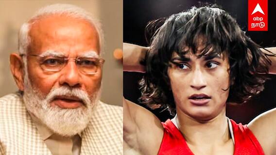 Modi about Vinesh phogat | ’’மோடி முதலைக்கண்ணீர்!’’பதக்கம் இழந்த வினேஷ் வறுத்தெடுக்கும் நெட்டிசன்ஸ்