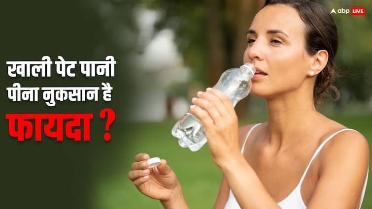 Is drinking water on an empty stomach beneficial or harmful to health?