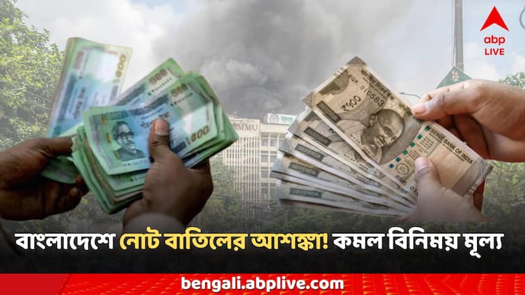 Bangladesh Protest Taka Valuation price falling Indian rupees may affected Bangladesh News: বাংলাদেশে নোট বাতিলের আশঙ্কা? কমল টাকার দাম, ভারতের ১০০ টাকায় বাংলাদেশি টাকা কত মিলবে?