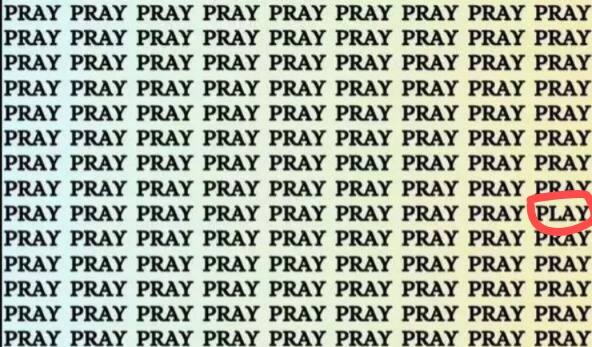 चलिए आपको इस पहेली के जवाब से रूबरू कराते हैं. इस पहली का जवाब आपको तस्वीर में दिख रही सबसे आखरी वाली वर्टिकल लाइन में नजर आएगा. यह 9वीं लाइन में 9वें नंबर पर है. 