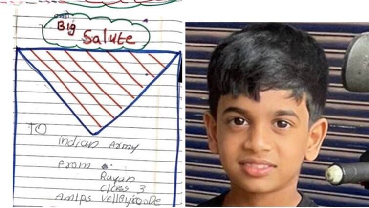 Kerala Boy hails Indian Army Rescue operation in Wayanad In Viral Letter Receives Emotional Reply 