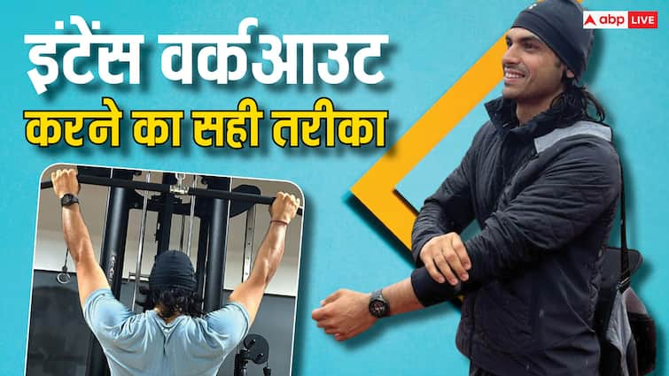 paris olympics 2024 javelin champion neeraj chopra intense workout ahead Paris Olympics 2024: नीरज चोपड़ा की तरह करना चाहते हैं इंटेंस वर्कआउट? डाइट में शामिल करें ये चीज