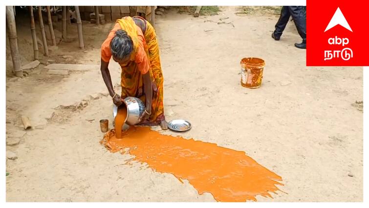 Mayiladuthurai sirkali kathiruppu Village drinking water issue - TNN கைவிரித்த அரசு - குடிநீர் மேல் தேக்க தொட்டியில் இறங்கி சுத்தம் செய்த இளைஞர்கள்....!