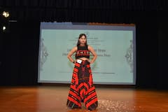 Photos: वोकल फॉर लोकल! नेशनल हैंडलूम डे पर जोधपुर NIFT में रैम्प वॉक, स्टूडेंट्स ने मोहा मन