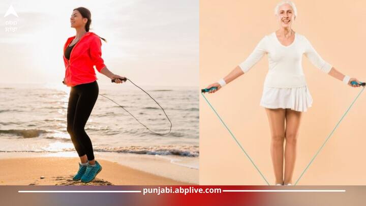 Skipping Rope: ਰੱਸੀ ਟੱਪਣਾ ਆਪਣੇ ਆਪ ਵਿੱਚ ਇੱਕ ਵਧੀਆ ਕਸਰਤ ਹੈ ਜੋ ਤੁਹਾਡੇ ਦਿਲ, ਫੇਫੜਿਆਂ ਅਤੇ ਭਾਰ ਘਟਾਉਣ ਵਿੱਚ ਮਦਦ ਕਰਦੀ ਹੈ। ਆਓ ਜਾਣਦੇ ਹਾਂ ਰੱਸੀ ਟੱਪਣ ਦੇ ਫਾਇਦਿਆਂ ਬਾਰੇ..