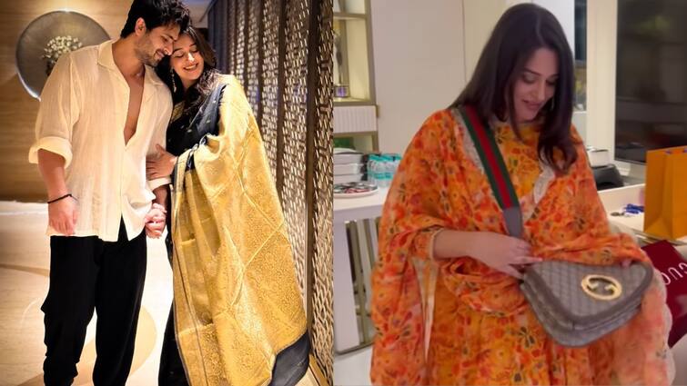 Dipika Kakar birthday husband shoaib ibrahim surprises her with luxury bag from birthday bash Dipika Kakar ने परिवार के साथ मनाया अपना 38वां बर्थडे, पति शोएब इब्राहिम ने दिया महंगा तोहफा तो खुशी से झूम उठी एक्ट्रेस