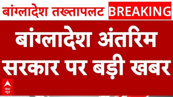 Big Decision In Meeting With President On Bangladesh Interim Government | ABP News