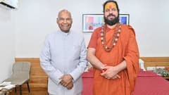 Acharya Satish Sadhgurunath Ji Maharaj's Enlightening Encounter with Former President Ram Nath Kovind